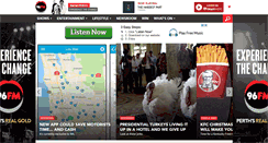 Desktop Screenshot of 96fm.com.au