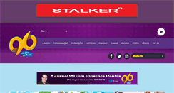 Desktop Screenshot of 96fm.com.br